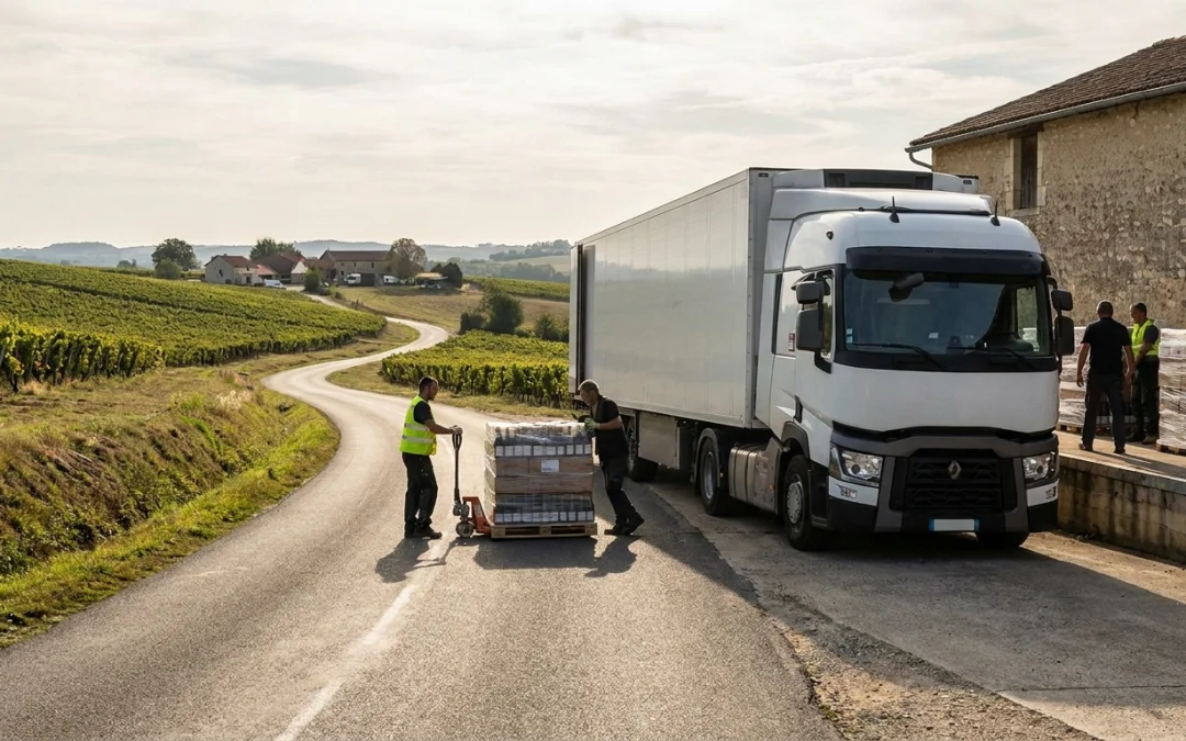Transport produits AOC Sud-Ouest : réglementation et conformité